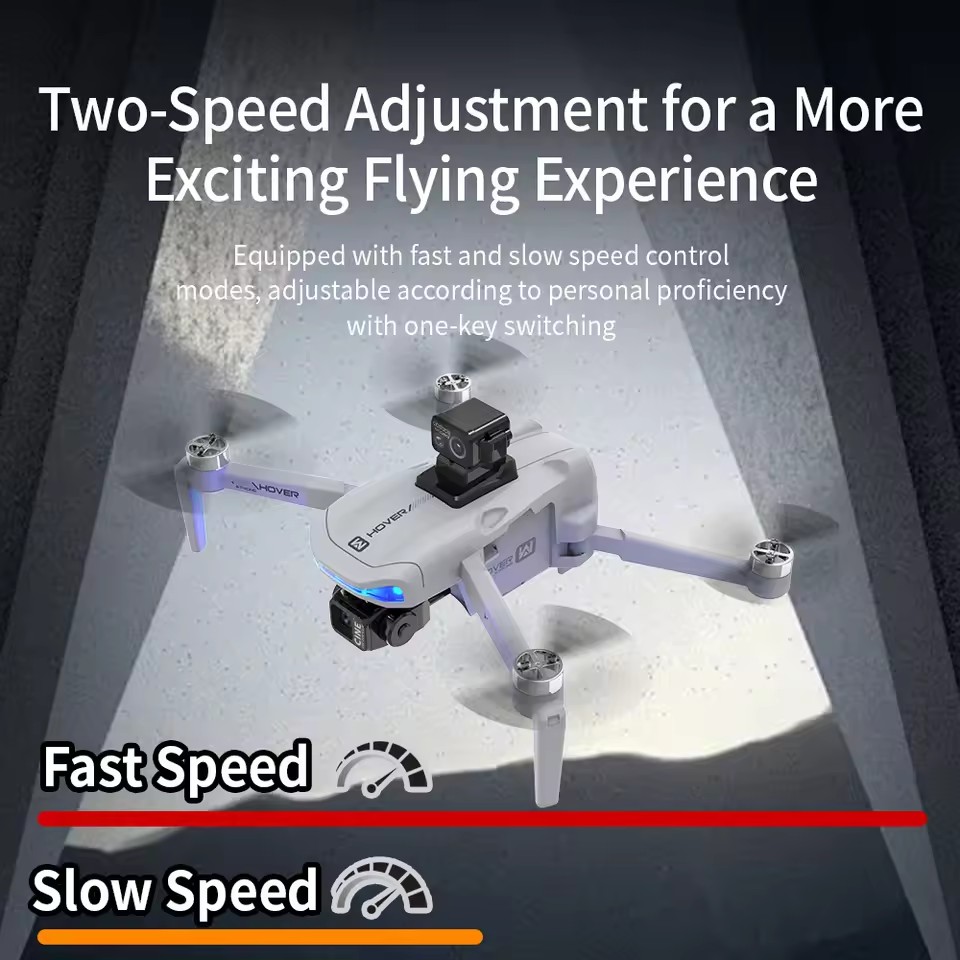 Rc Helicopter Electric - 2KM Three-Axis Gimbal Drone 8K HD
