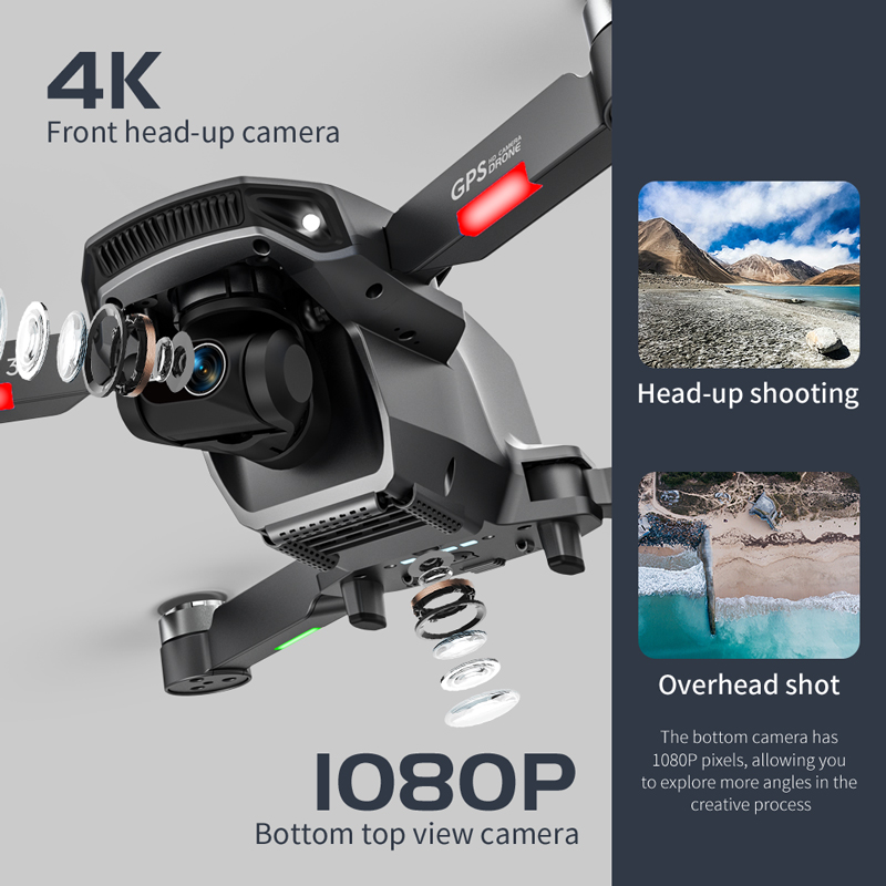 L106 Pro 3 Drone 5G WIFI FPV F - Rc Helicopter Electric ulasan dan harga