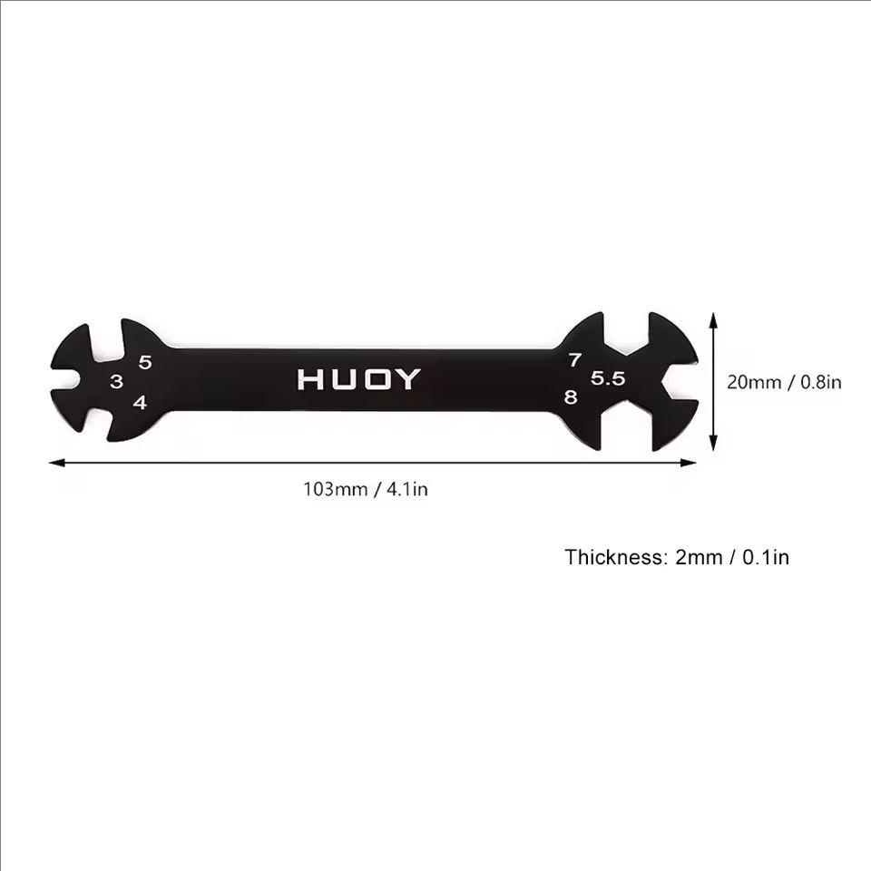 6-in-1 Hex Wrench Set 3/4/5/5. - Rc Helicopter Tool Kit ulasan dan harga
